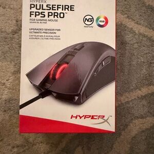 Hype Pulsefire FPS Pro RGB Mouse - Black with Red Accents